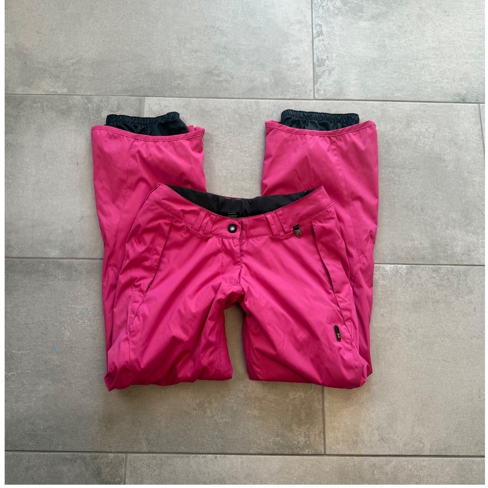 Vintage Low rise DC Shoes Pink Snow Pants Exo Tek Ski Bootcut Trousers Womens S